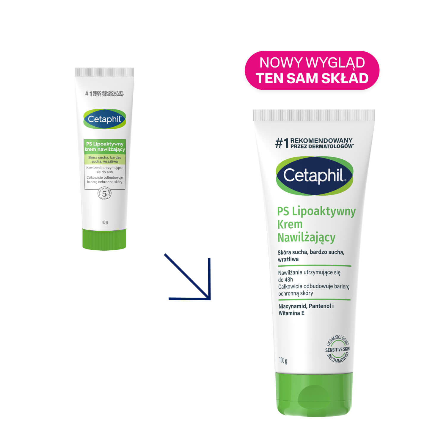 Cetaphil PS Lipoaktywny Krem Nawilżający