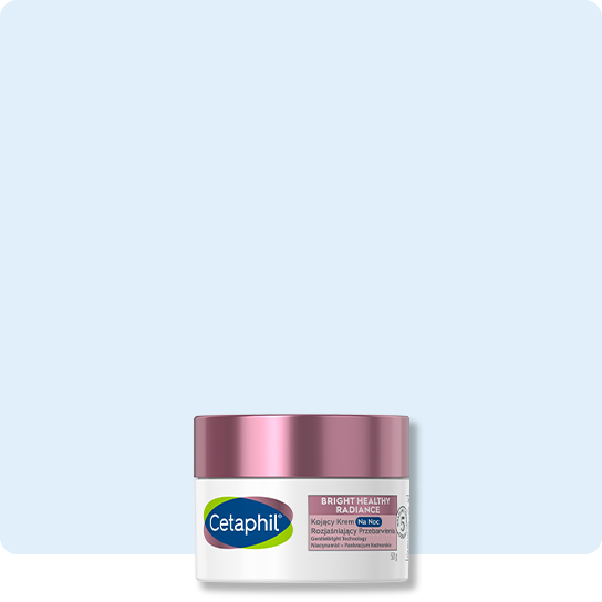 Cetaphil Bright Healthy Radiance Kojący krem na noc na przebarwienia