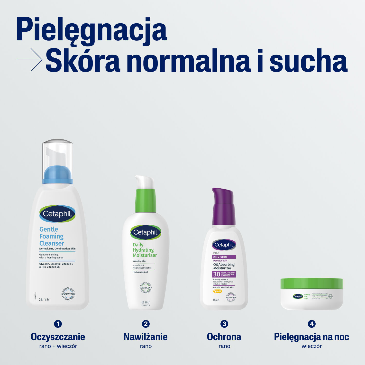 Cetaphil Lekka pianka do mycia