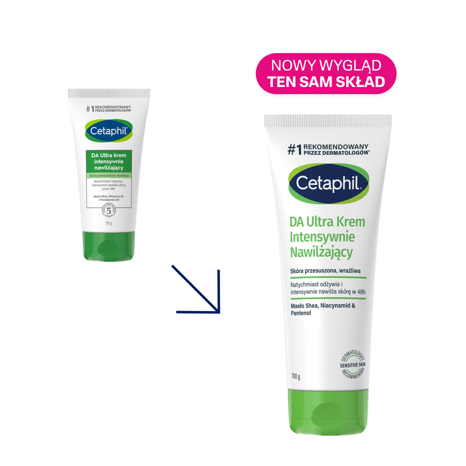 Cetaphil DA Ultra Krem Intensywnie Nawilżający