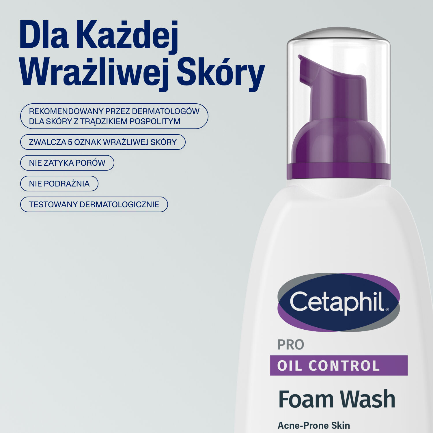Cetaphil PRO Oil Control Wash Foam - PRO Oil Control Pianka Do Mycia