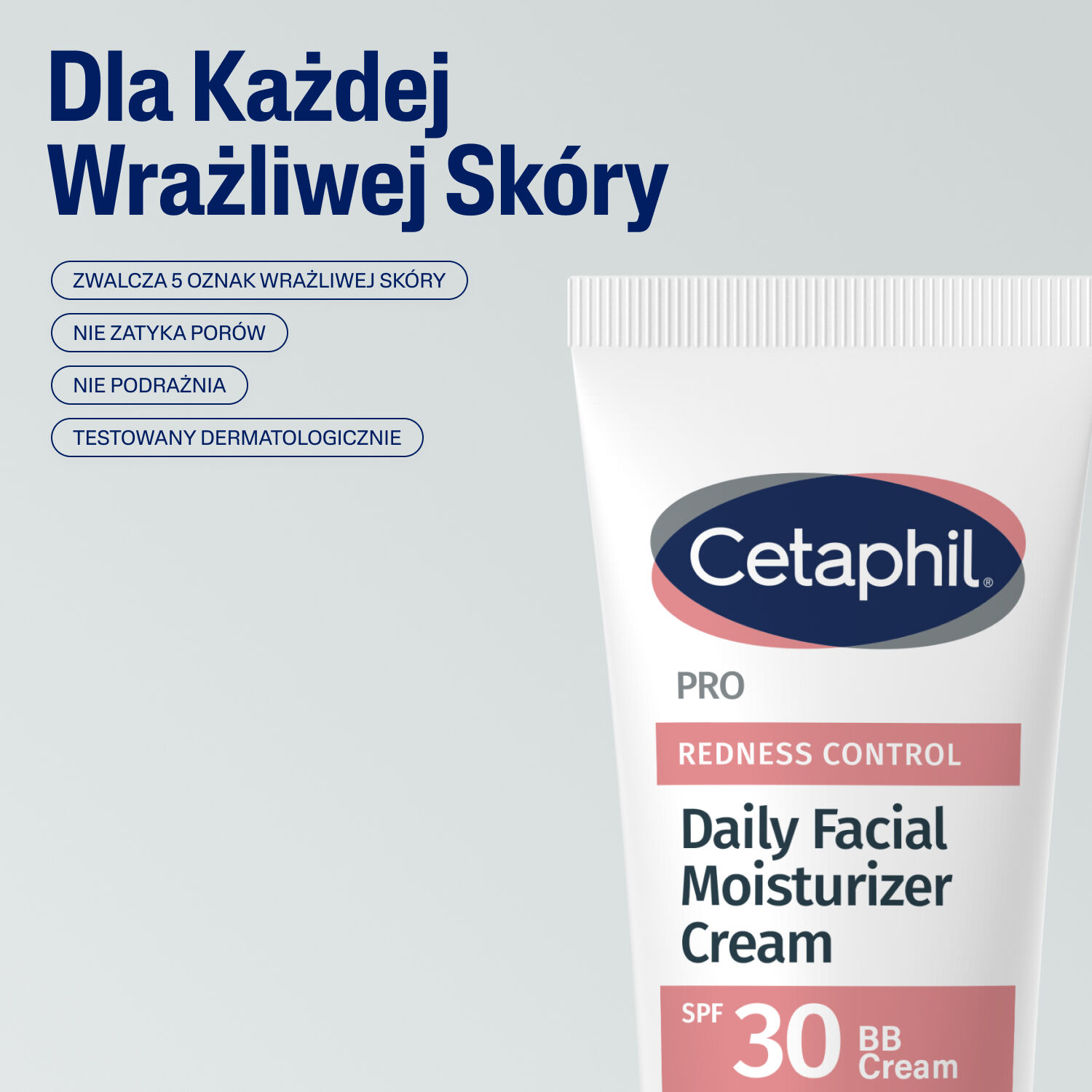 Cetaphil PRO Redness Control Day Cream - PRO Redness Control Krem Nawilżający Na Dzień SPF 30