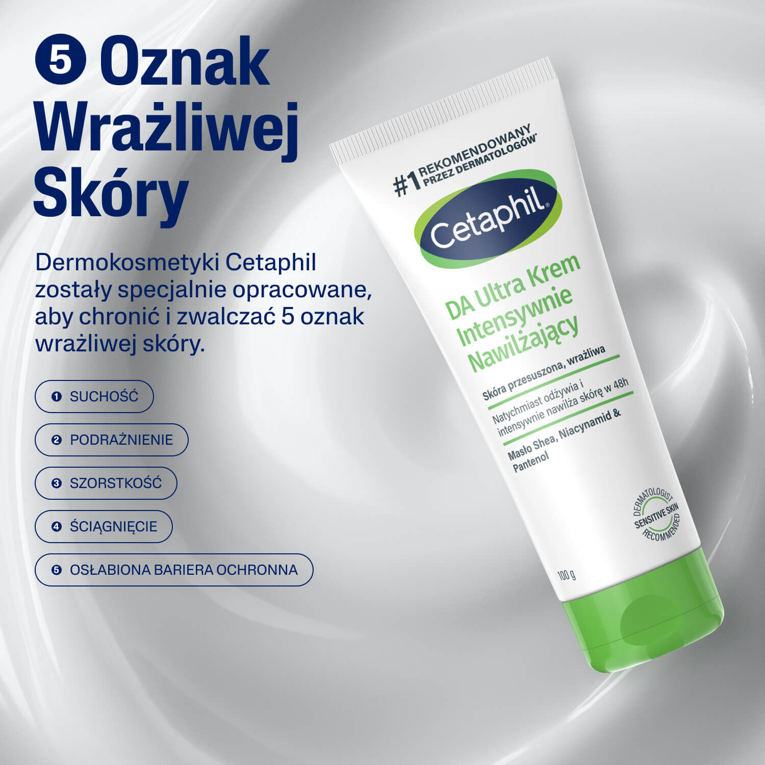 Cetaphil DA Ultra Krem Intensywnie Nawilżający