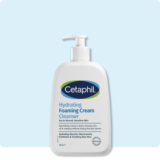 Cetaphil Hydrating Foaming Cream Cleanser