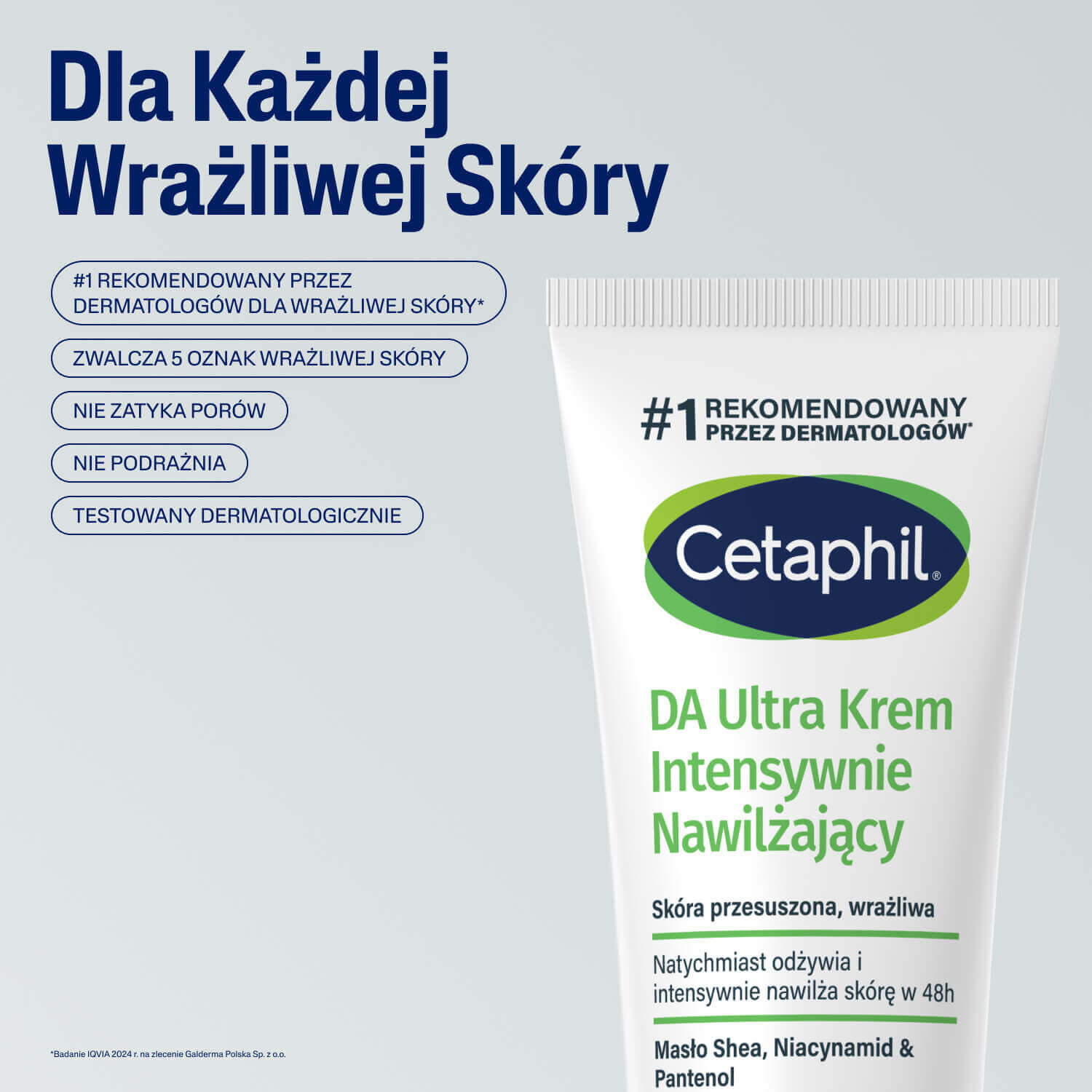 Cetaphil DA Ultra Krem Intensywnie Nawilżający