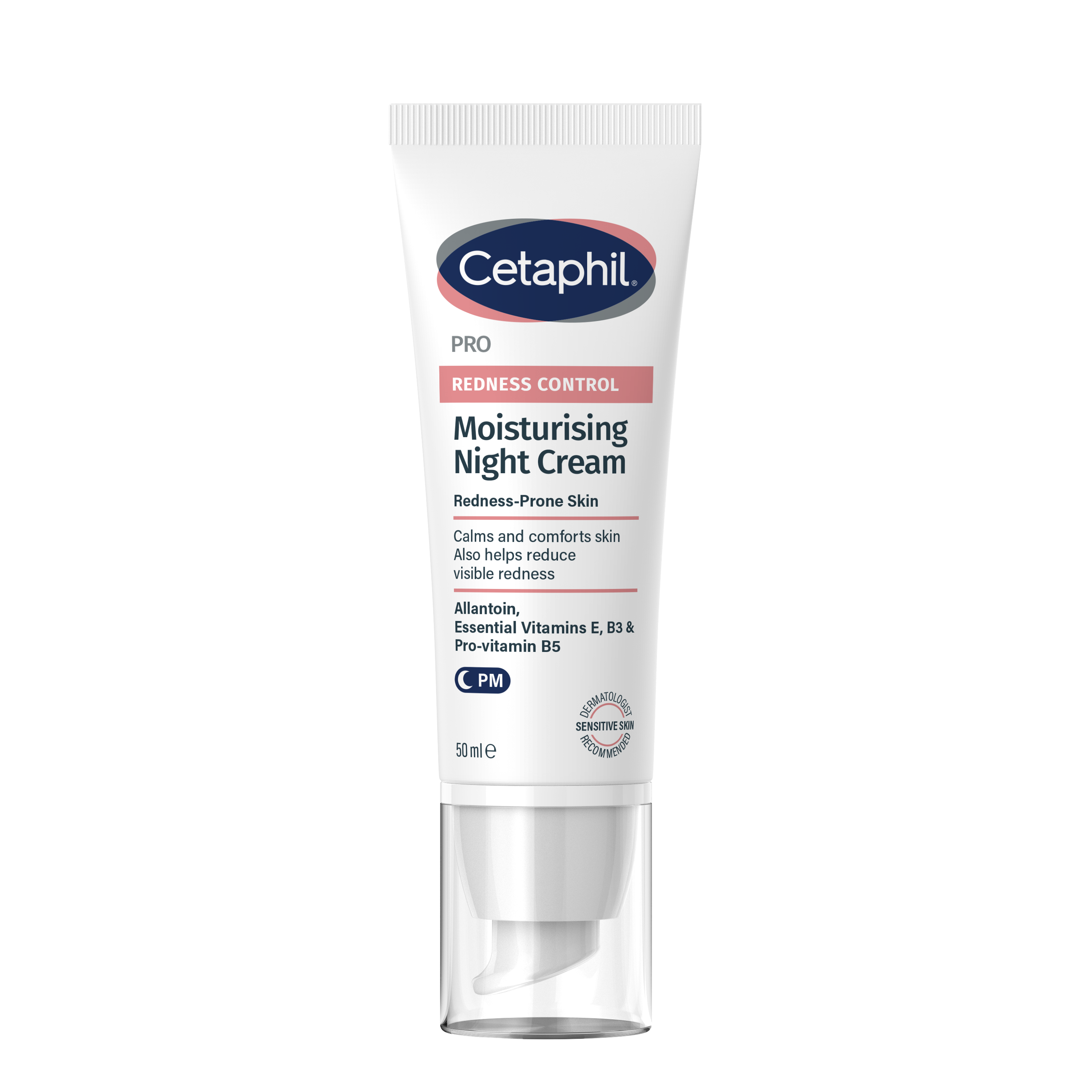 Cetaphil PRO Redness Control Night Cream - PRO Redness Control Krem Nawilżający Na Noc