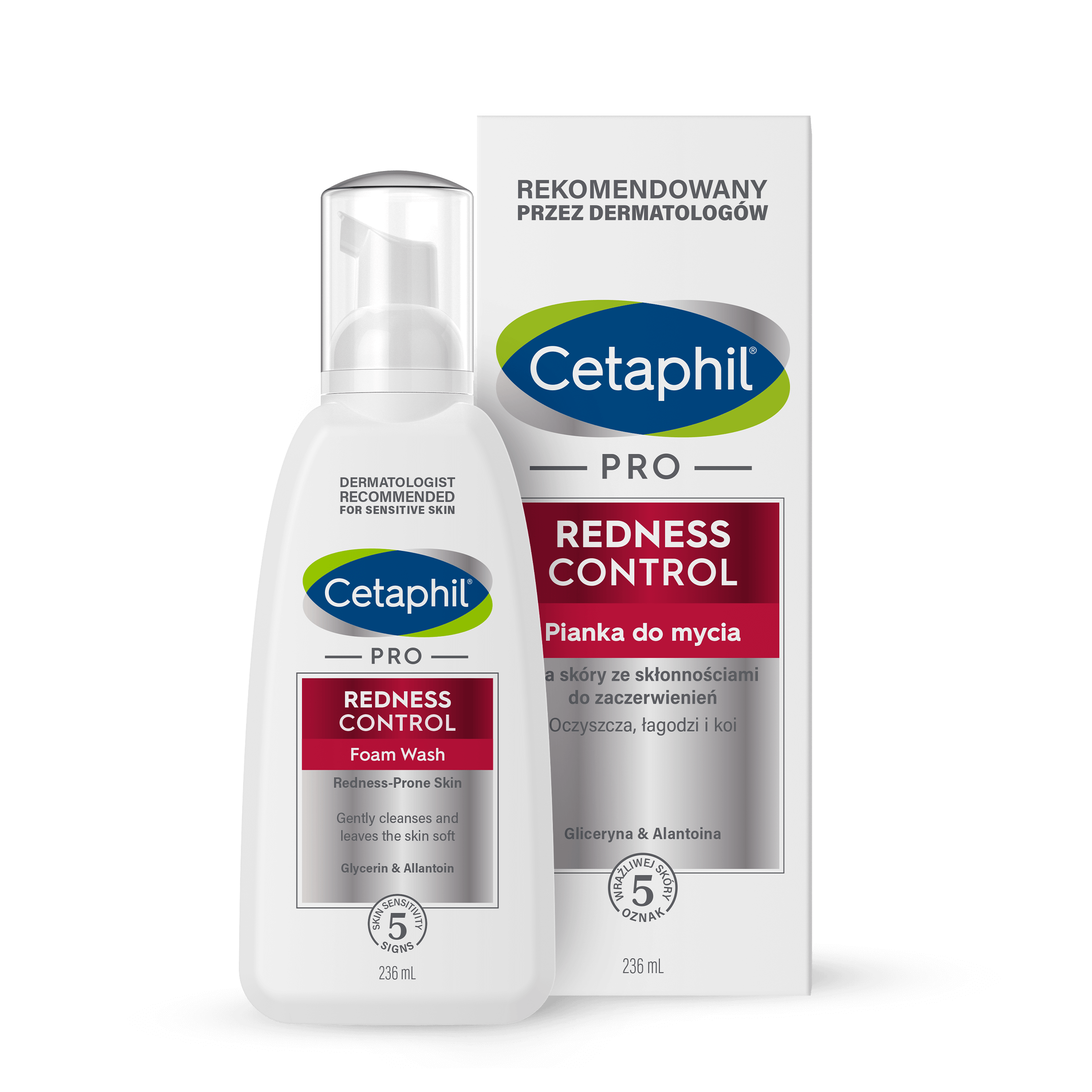 Cetaphil PRO Redness Control Pianka do mycia