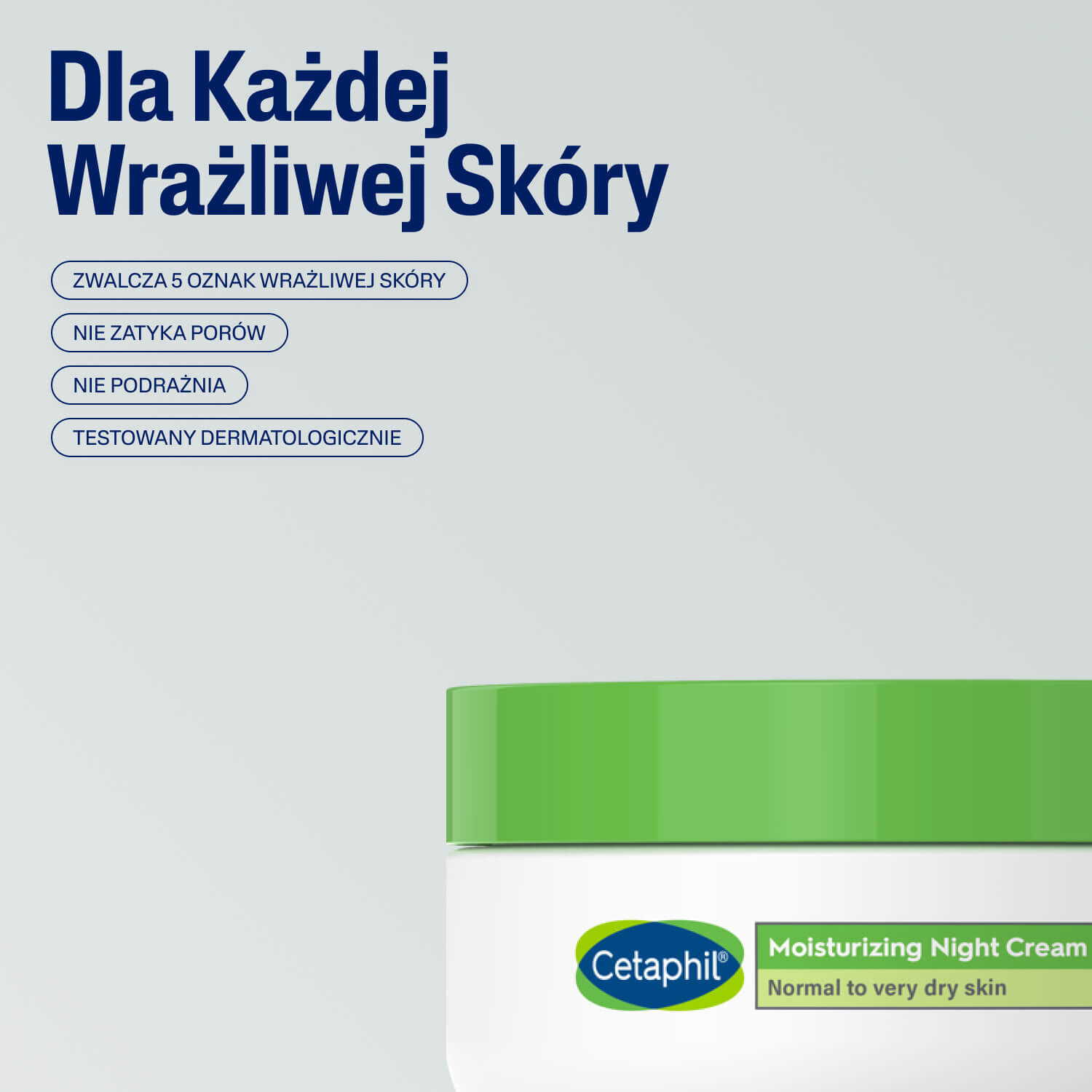 Cetaphil Krem nawilżający do twarzy na noc