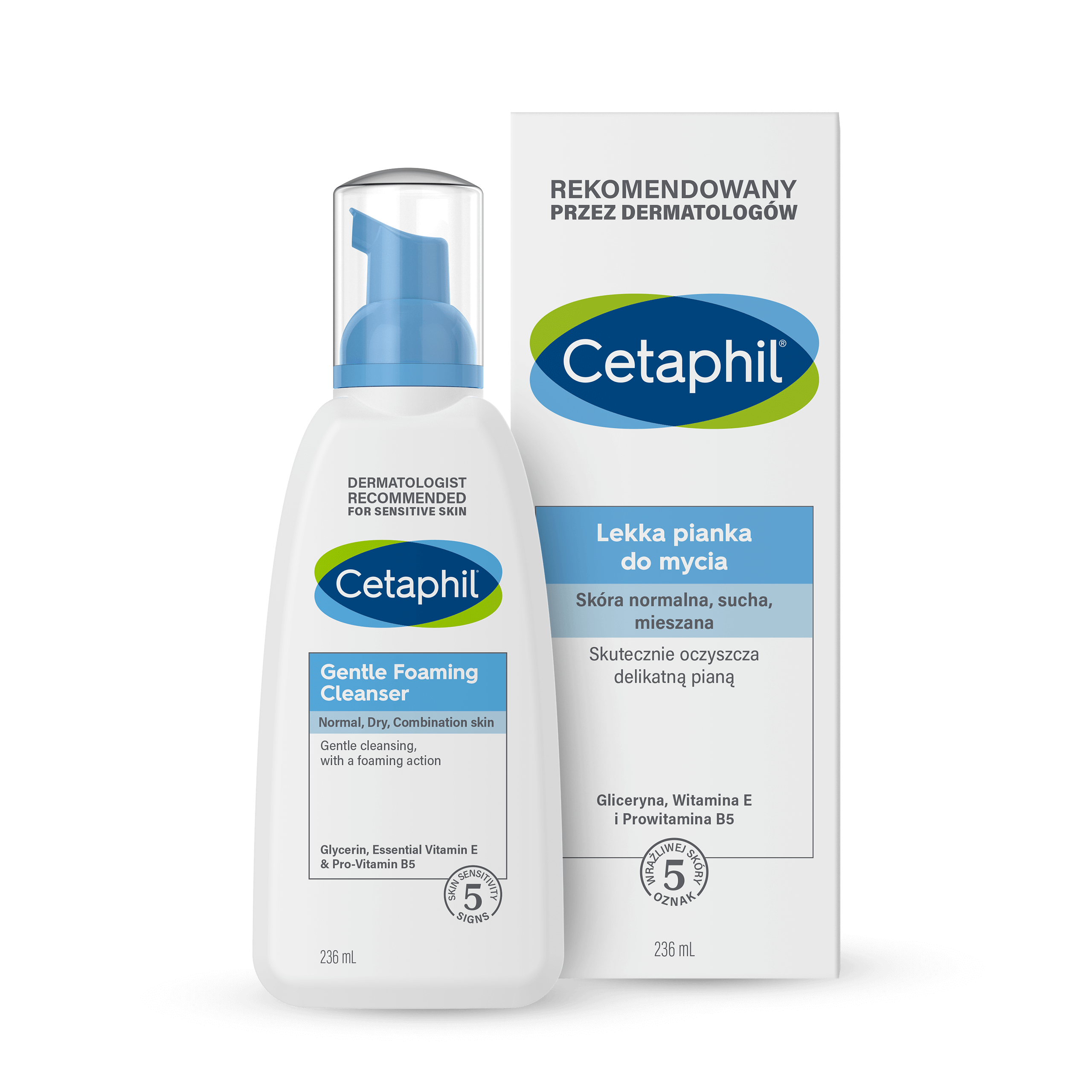 Cetaphil Lekka pianka do mycia