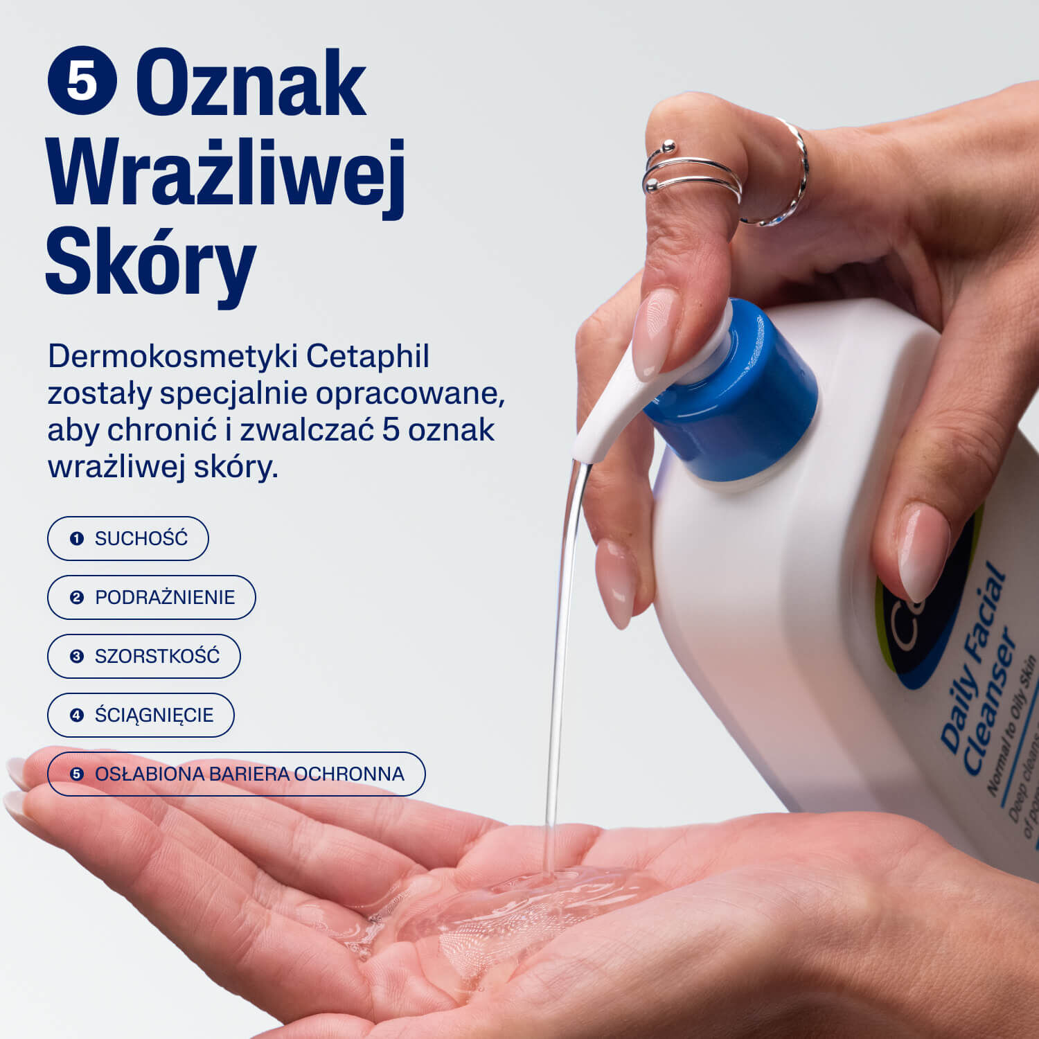 Cetaphil Oily Skin Cleanser - Łagodny Żel Oczyszczający