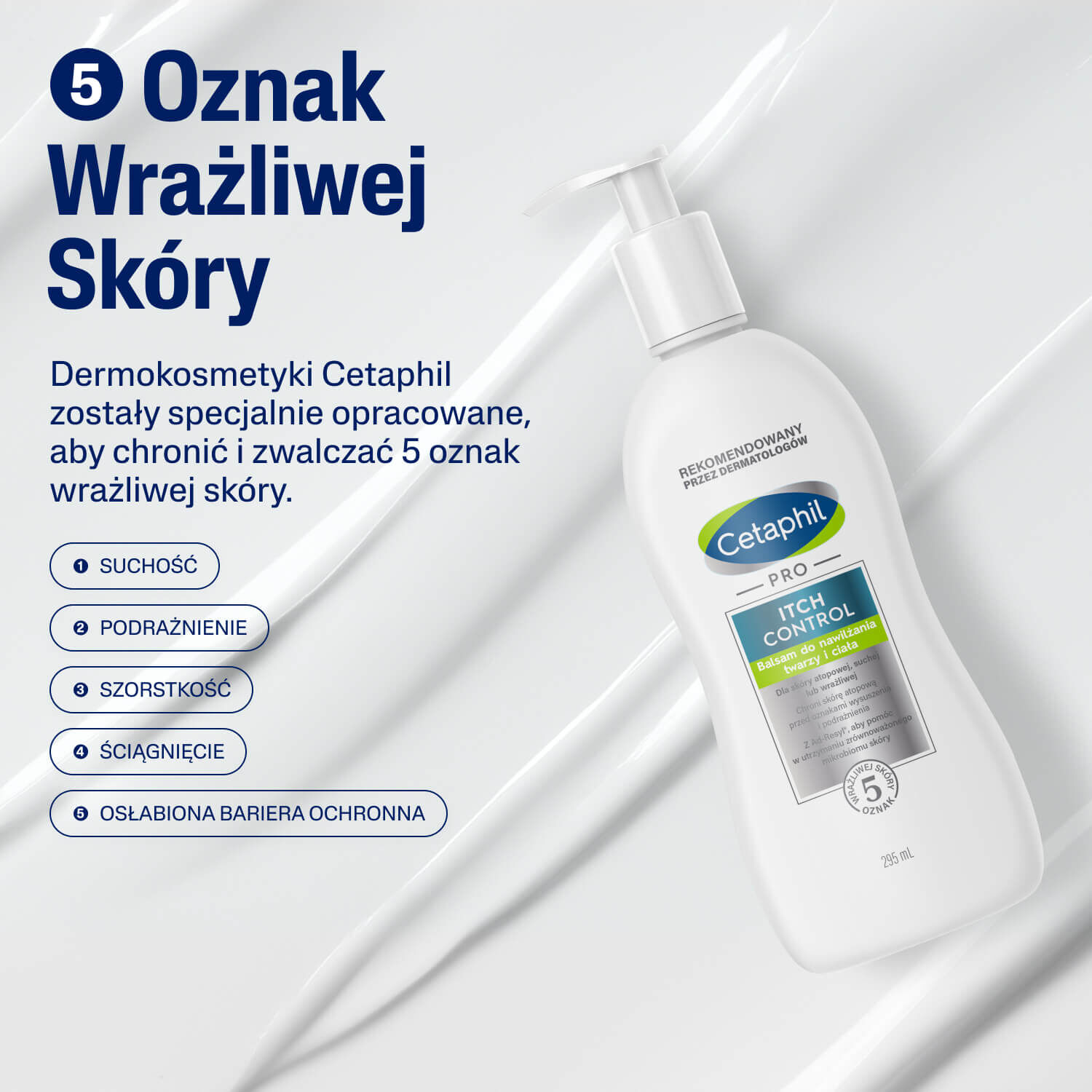 Cetaphil PRO Itch Control Balsam do nawilżania twarzy i ciała