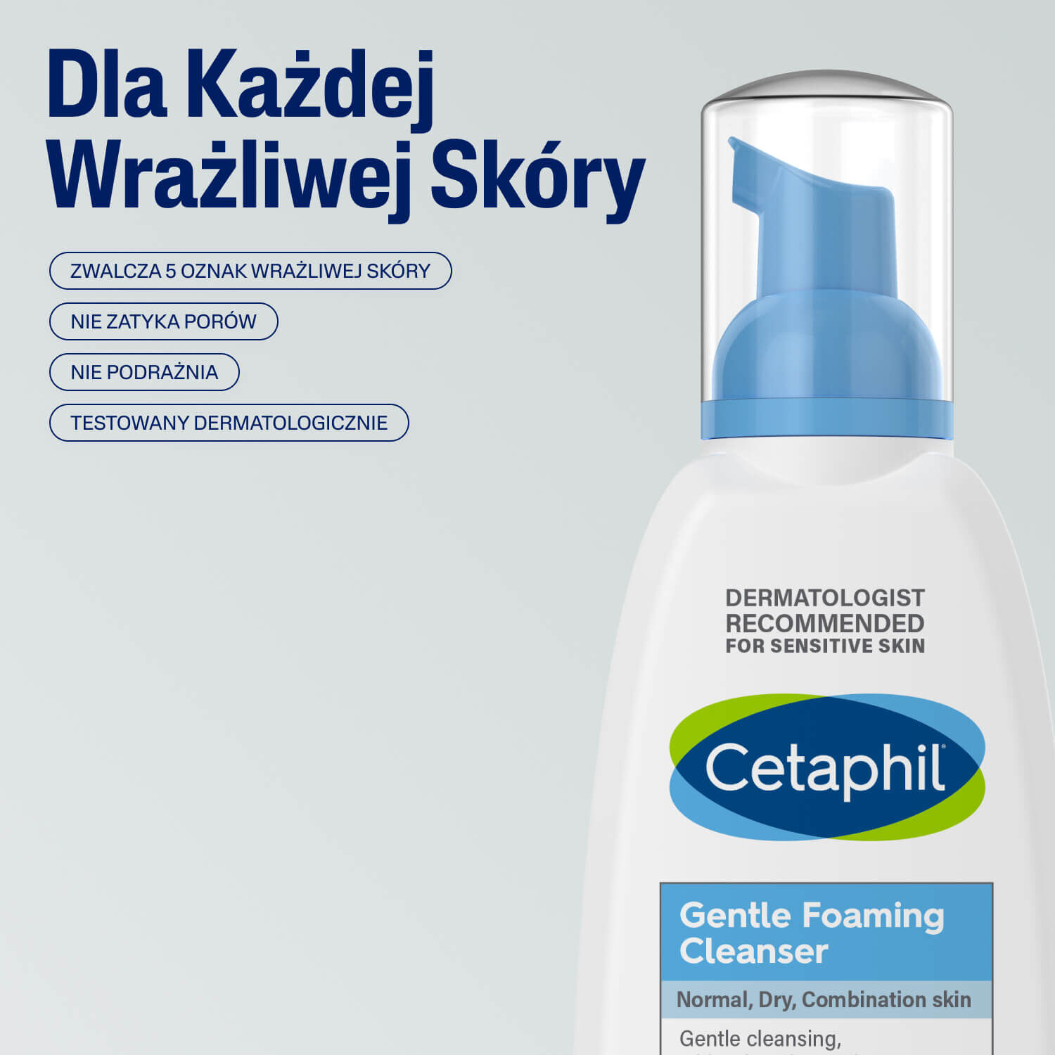Cetaphil Lekka pianka do mycia