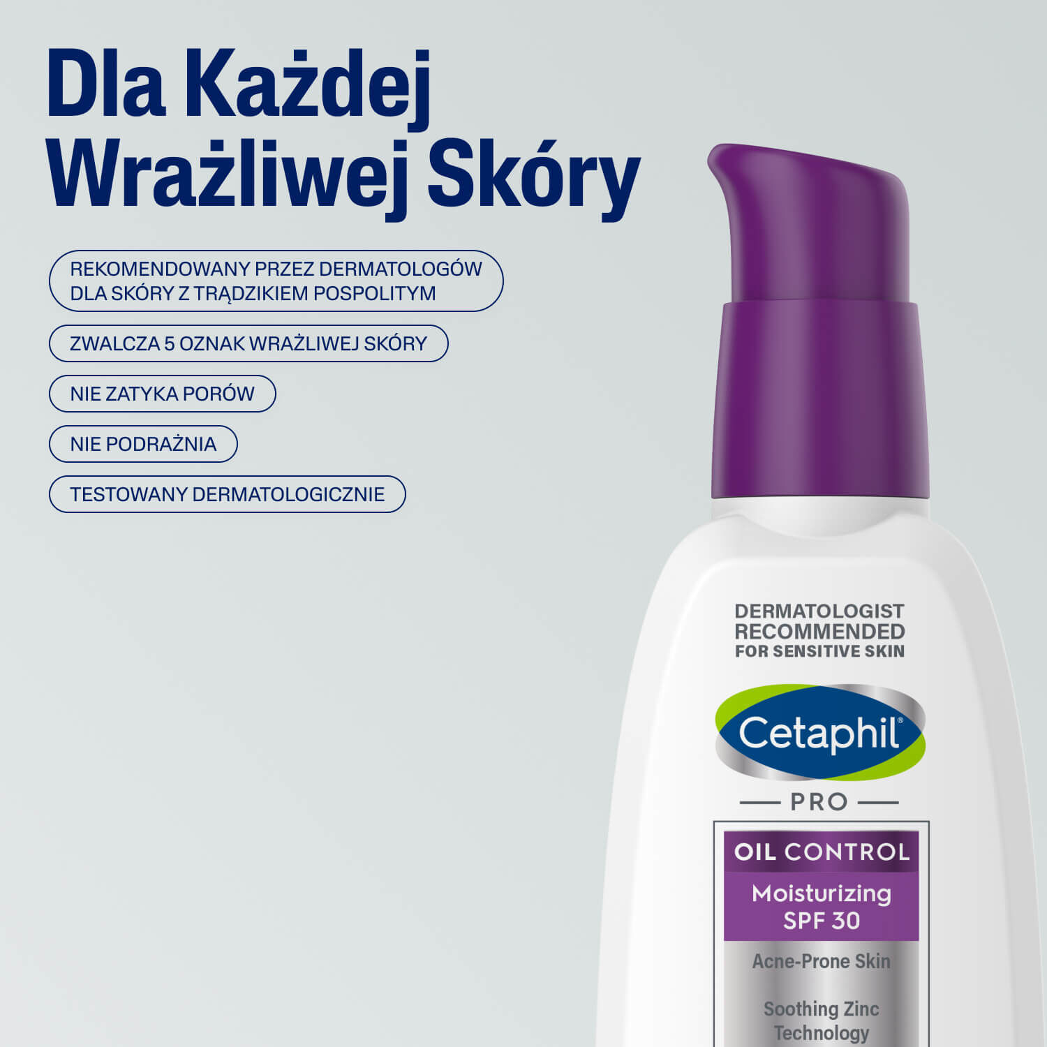 Cetaphil PRO Oil Control Krem nawilżająco-matujący SPF 30