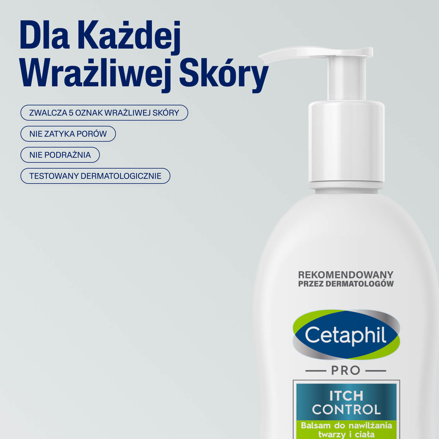 Cetaphil PRO Itch Control Balsam do nawilżania twarzy i ciała