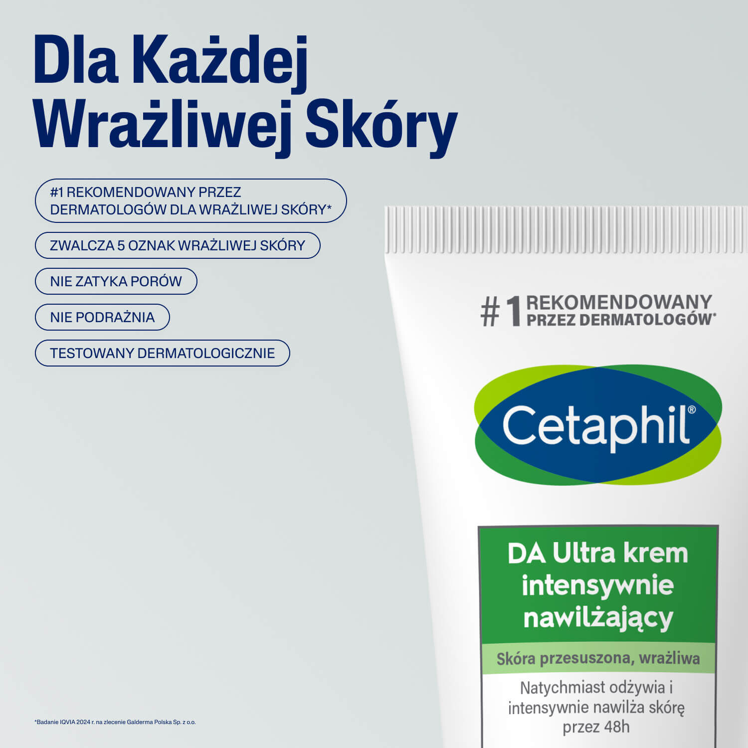 Cetaphil DA Ultra Krem intensywnie nawilżający