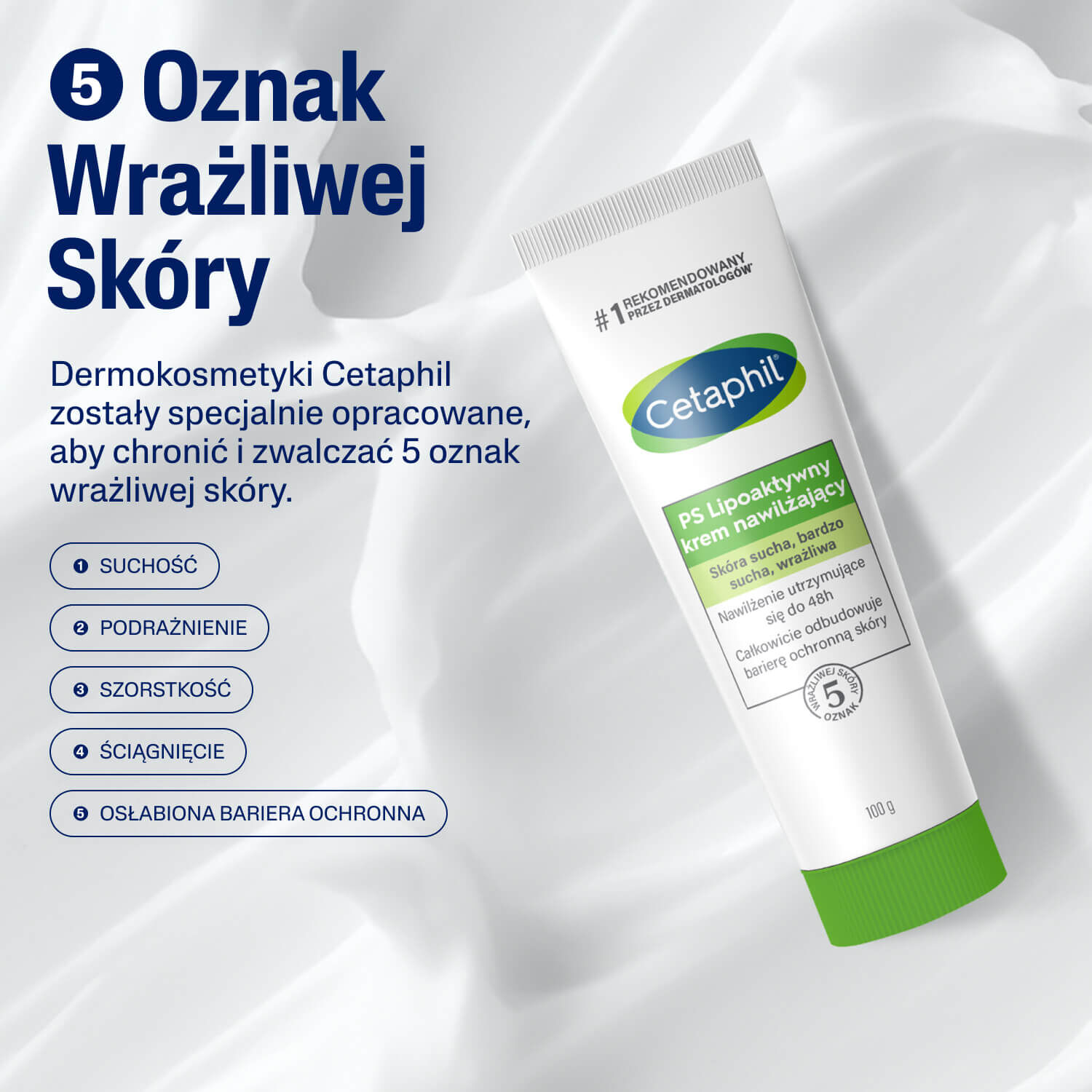 Cetaphil PS Lipoaktywny Krem nawilżający