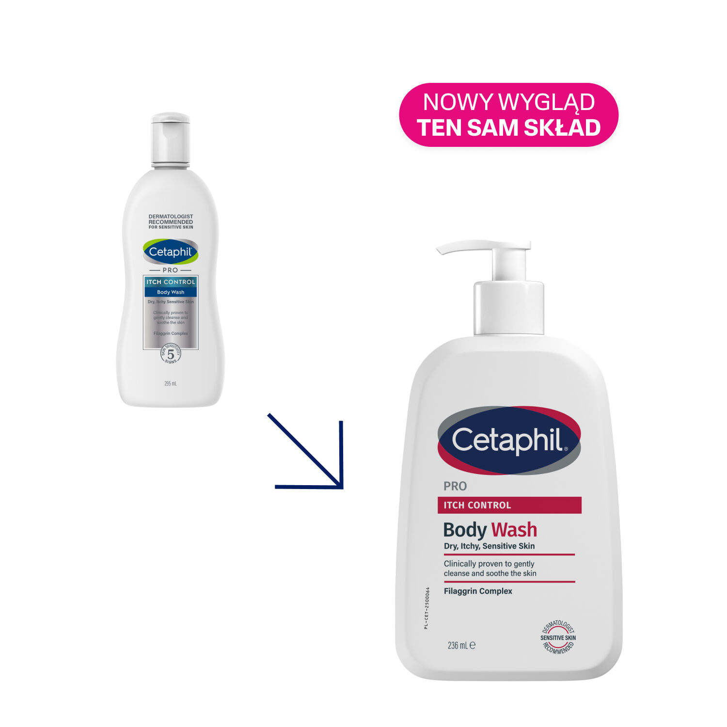Cetaphil PRO Itch Control Body Wash -  PRO Itch Control Emulsja Do Mycia
