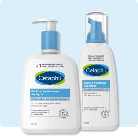 Zestaw EM Emulsja micelarna do mycia 500 ml i Lekka Pianka do mycia 236 ml