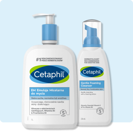 Zestaw EM Emulsja micelarna do mycia 1l i Lekka Pianka do mycia 236 ml