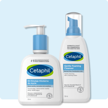 Zestaw EM Emulsja micelarna do mycia 236 ml i Lekka Pianka do mycia 236 ml