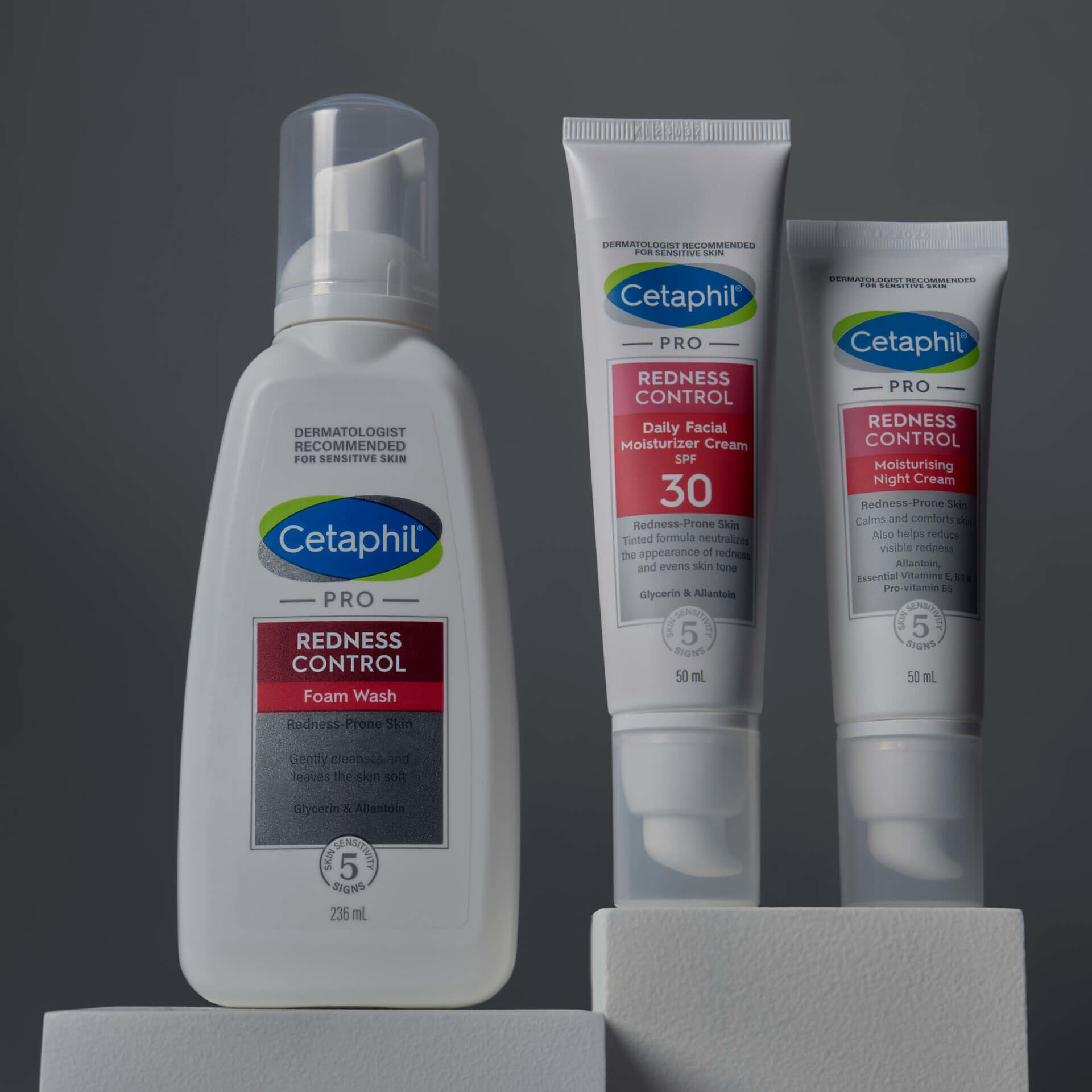 Kosmetyki Cetaphil z linii Redness Control.