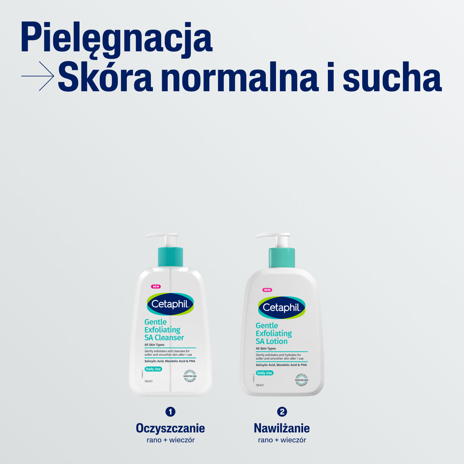 Cetaphil Łagodny Złuszczający Żel do Mycia z Kwasem Salicylowym SA