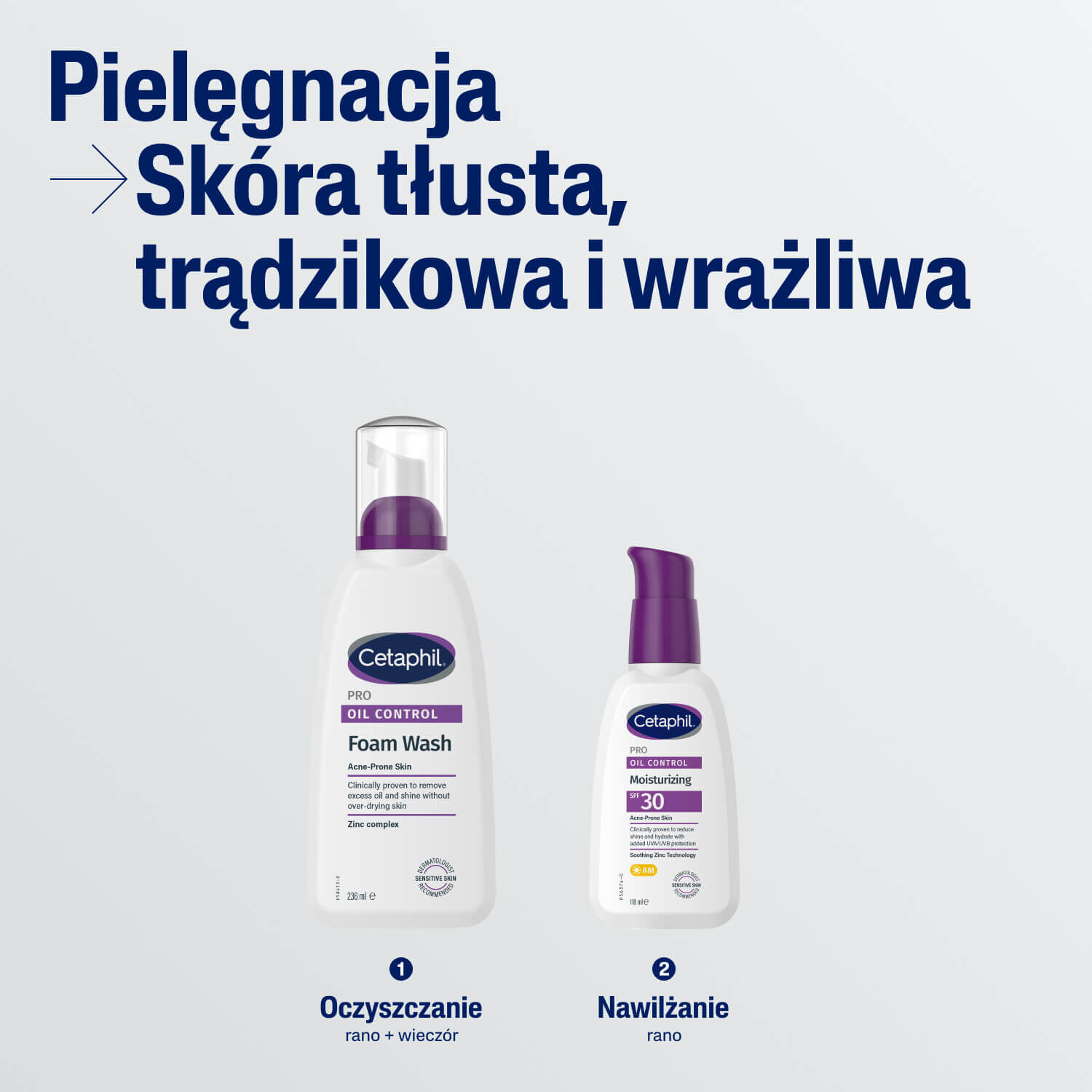 Cetaphil PRO Oil Control Day Cream  - PRO Oil Control Krem Nawilżająco-Matujący SPF 30
