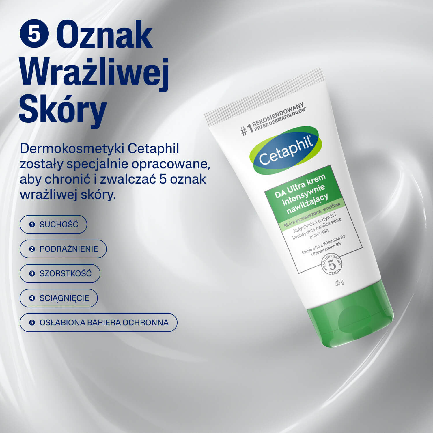Cetaphil DA Ultra Krem Intensywnie Nawilżający